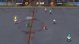 une photo d'Ã©cran de Mario Smash Football sur Nintendo Gamecube
